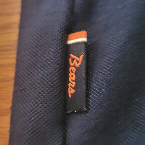 VINTAGE Chicago Bears Shirt Men's XL Blue Nike PRO LINE 1990s Polo NFL Football - Picture 3 of 15